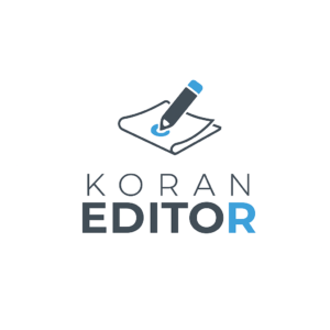 Logo dan tampilan portal berita Koran Editor
